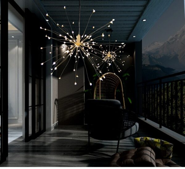 New Solar Firework Light Led Explosion Light Room Starry Decoration Light - Image 5