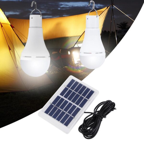 Solar Lights Hook Lights Night Camp Lights Night Lights Round Lights Bulb Lights Garden Lights Christmas Lights Led Lights - Image 2