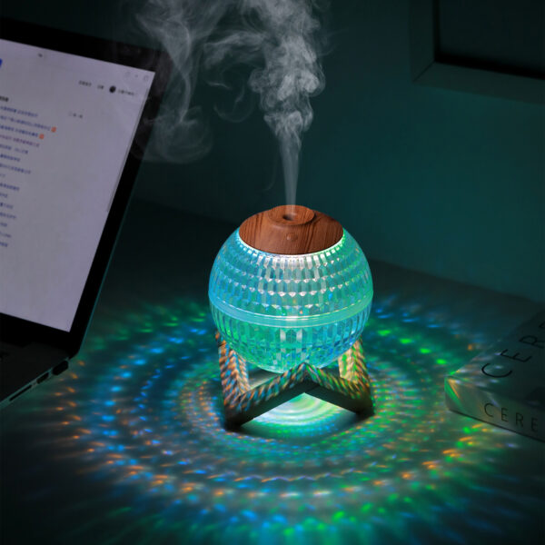 Household Bedroom Crystal Ball Humidifier Desktop - Image 6