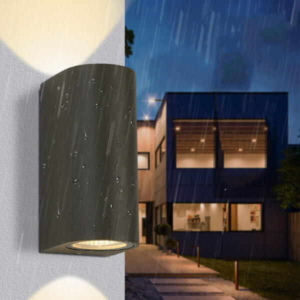 Villa outdoor balcony aisle LED waterproof wall lamp - Image 5