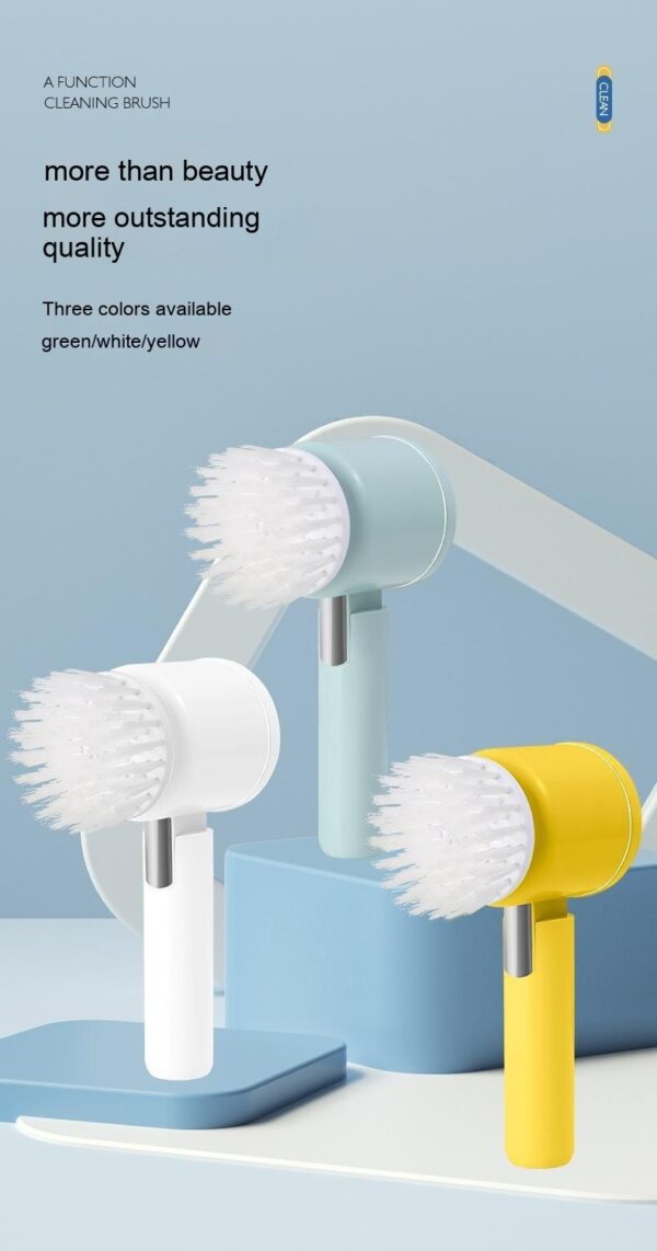 Handheld Multifunctional Electric Floor Cleaning Brush - Image 4