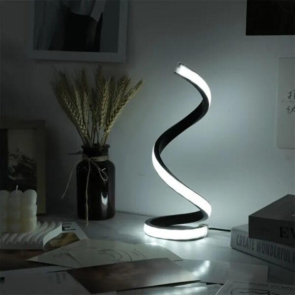 Circle LED Desktop Modern Three-in-one USB Power Table Lamp Decorative Lamp - Image 2