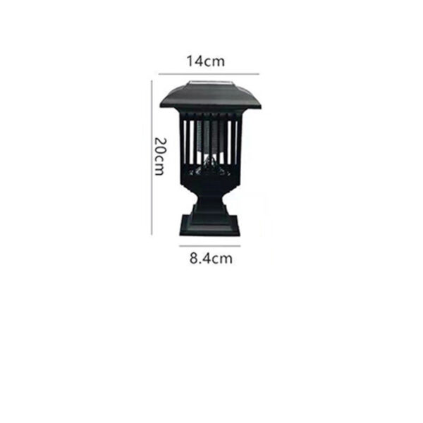 Solar Outdoor Electric Mosquito Lamp Rainproof Light Control - Image 3