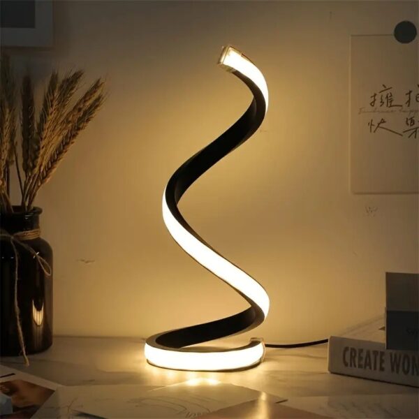 Circle LED Desktop Modern Three-in-one USB Power Table Lamp Decorative Lamp