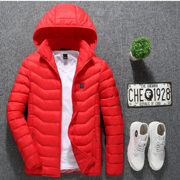 New Heated Jacket Coat USB Electric Jacket Cotton Coat Heater Thermal Clothing Heating Vest Men's Clothes Winter - Image 10