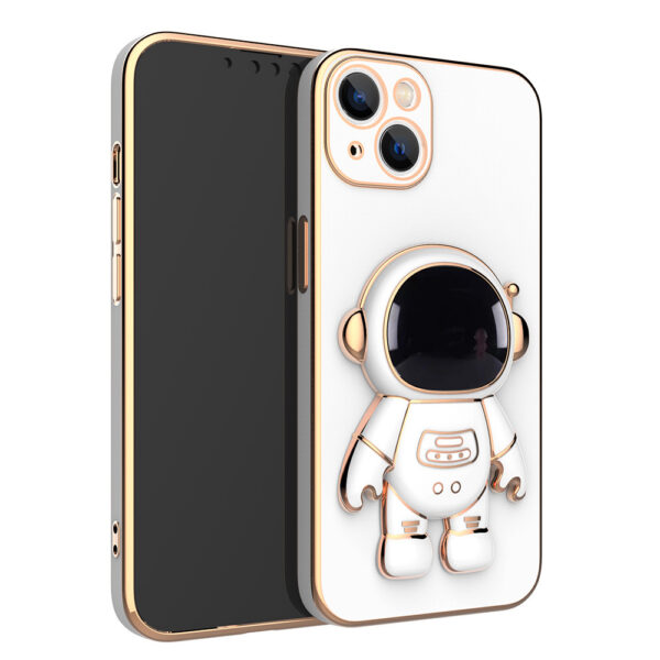 Self-contained Lens Film Mobile Phone Case Electroplating Bracket Protective Cover - Image 7