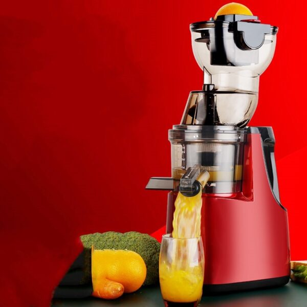 Large Diameter Juicer Household Milk Tea Shop Juice Machine Ginger Juice Machine